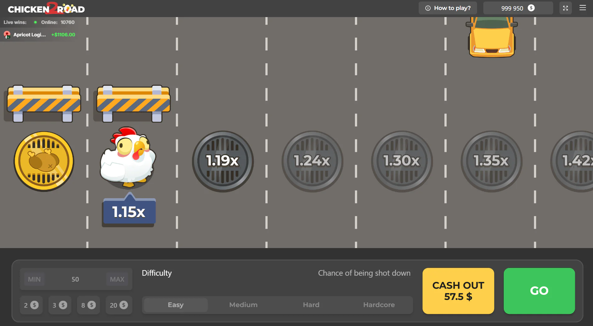 Chicken Road 2 Gioco